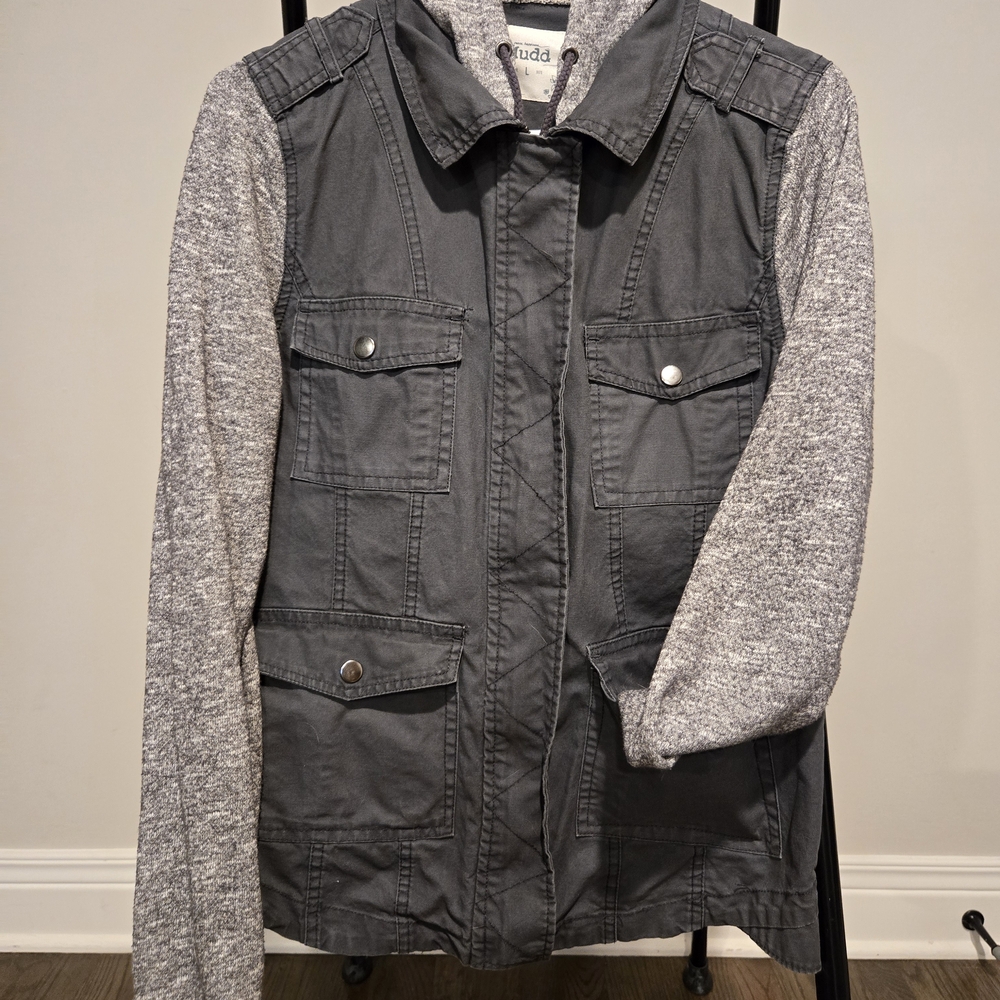 Mudd Gray and Heather Jacket